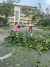 Phòng Quản trị khắc phục hậu quả do bão số 5 và bão số 10 gây ra